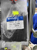 尼龍束帶 2.4x100mm 白色